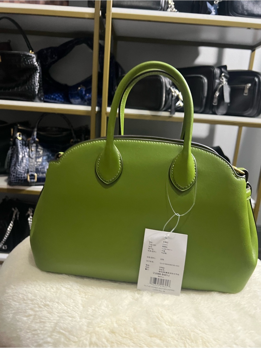 Coach Dark Lime Empire 26 💚 - Picture 4 of 11